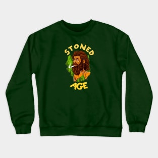 Stoned Age Caveman Crewneck Sweatshirt